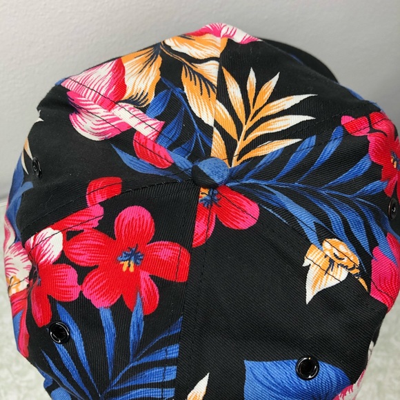 Vintage Poulan Pro Power Equipment Floral SnapBack Hat - Picture 9 of 12